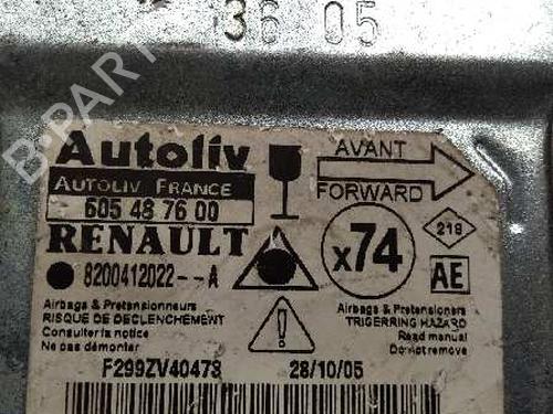 ECU airbags RENAULT LAGUNA II Grandtour (KG0/1_) 1.8 16V (KG0B, KG0M) | BP12701750M53 