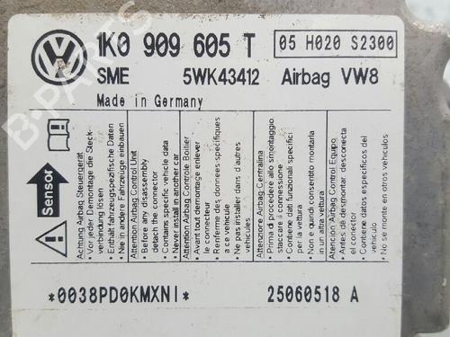 Kollisjonspute styreenhet SKODA OCTAVIA II Combi (1Z5) 1.9 TDI | BP12715143M53 