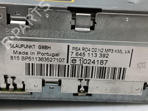 Radio PEUGEOT 407 (6D_)  | BP21272291E6 