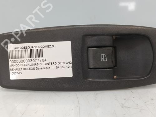 Used Right front window switch RENAULT KOLEOS I (HY_) 2.0 dCi (HY0K) (150 hp) 19062390
