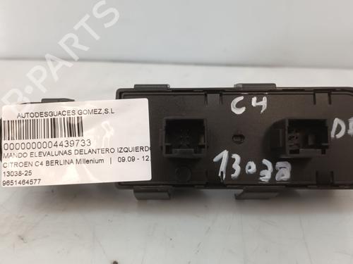 Left front window switch CITROËN C4 I (LC_) | BP30096113I27