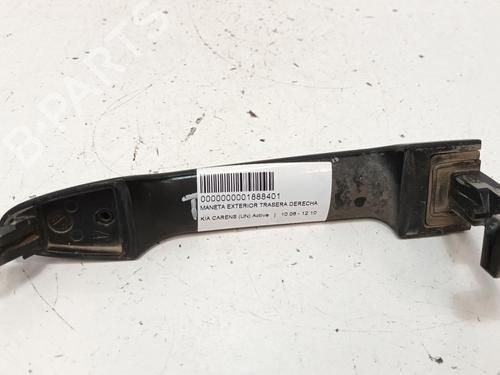 Rear right exterior door handle KIA CARENS III MPV (UN) 2.0 CRDi 140 | BP12727852C130 
