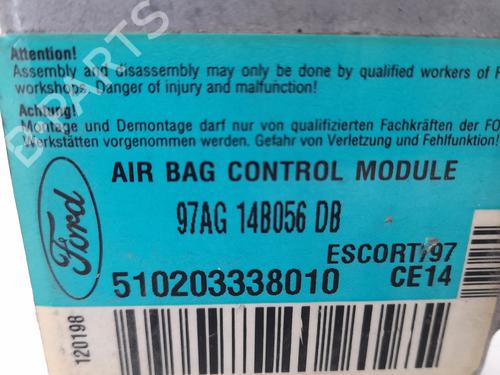 Kollisjonspute styreenhet FORD ESCORT V (AAL, ABL) 1.8 TD | BP12804088M53 