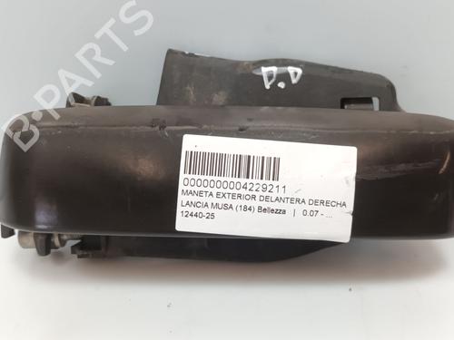 Used Front right exterior door handle Front right exterior door handle FIAT IDEA (350_) 1.3 D Multijet (90 hp) 34098344 34098344