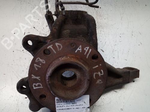 Used Left front steering knuckle CITROËN BX (XB-_) TRD Turbo (90 hp) 12744670