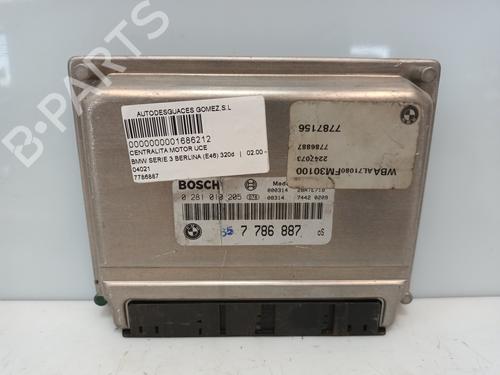 Used Engine control unit (ECU) BMW 3 (E46) 320 d (136 hp) 12716956