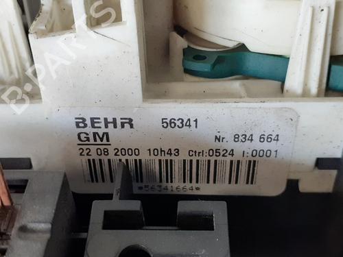 Climate control OPEL ZAFIRA A MPV (T98) 1.6 16V (F75) | BP12686849I5 