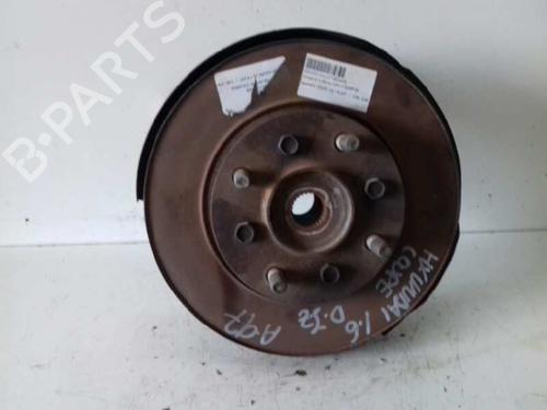 Used Left front steering knuckle HYUNDAI COUPE I (RD) 1.6 i 16V (114 hp) 12723229