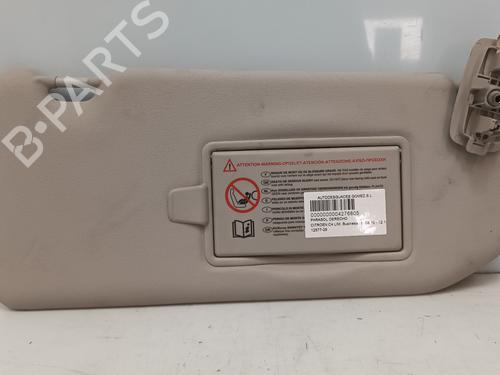 Used Right sun visor CITROËN C4 II (NC_) [2009-2025]  26452285