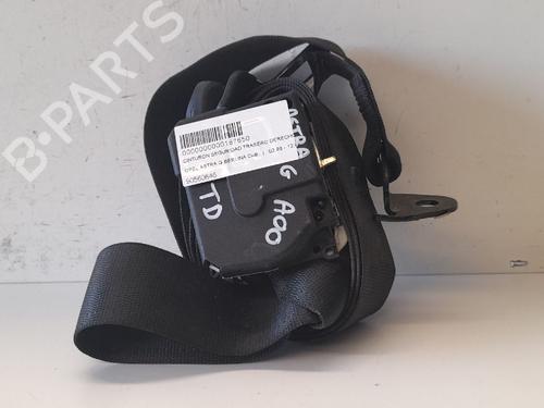Sikkerhetsbelte bak høyre OPEL ASTRA G Hatchback (T98) 1.6 (F08, F48) (75 hp) 12727142