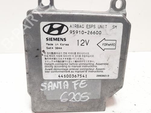 Used ECU airbags HYUNDAI SANTA FÉ I (SM) 2.0 CRDi (113 hp) 12730800
