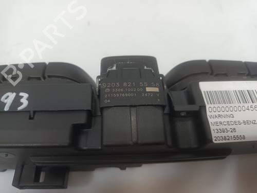 Warning switch MERCEDES-BENZ C-CLASS (W203) C 270 CDI (203.016) | BP34437014I22 - Image 2