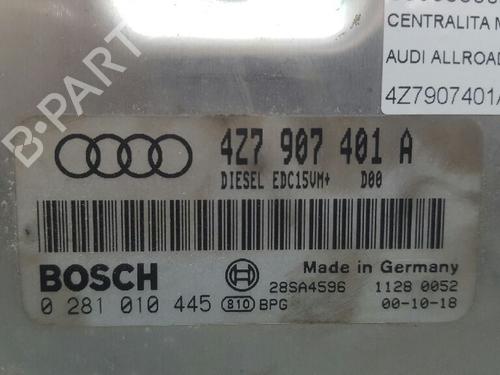 Engine control unit (ECU) AUDI ALLROAD C5 (4BH) 2.5 TDI quattro | BP12807074M57 