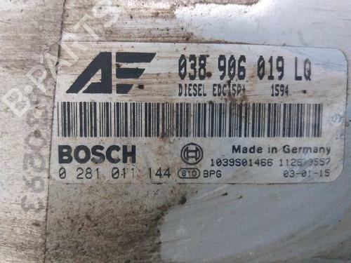 Engine control unit (ECU) SEAT ALHAMBRA (7V8, 7V9) 1.9 TDI | BP12704377M57 