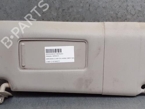 Used Right sun visor MERCEDES-BENZ CLK Convertible (A208) CLK 320 (208.465) (218 hp) 12730171