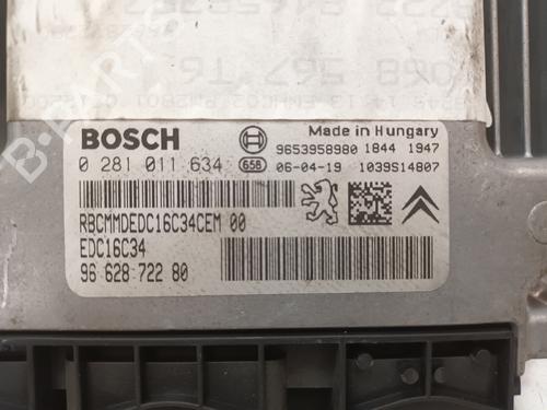 Engine control unit (ECU) PEUGEOT 307 Break (3E) 1.6 HDi 110 | BP17536369M57 