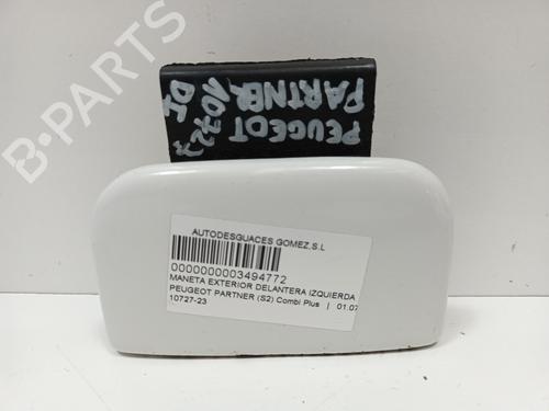 Used Front left exterior door handle PEUGEOT PARTNER MPV (5_, G_) 1.6 HDi 90 (90 hp) 16324742