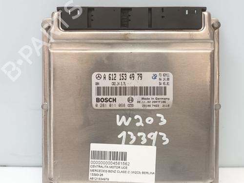 Engine control unit (ECU) MERCEDES-BENZ C-CLASS (W203) C 270 CDI (203.016) | BP34437009M57 - Image 4