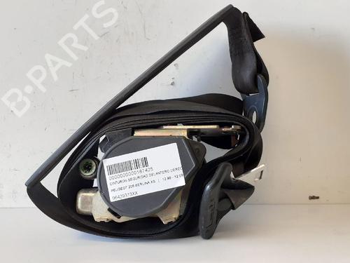 Used Front right seatbelt PEUGEOT 206 Hatchback (2A/C) 2.0 HDI 90 (90 hp) 12726965