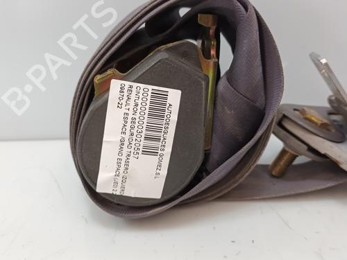 Used Rear left seatbelt RENAULT ESPACE III (JE0_) 2.2 dCi (JE0K) (130 hp) 19108029