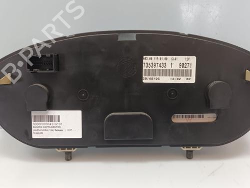 Instrument cluster FIAT IDEA (350_) 1.3 D Multijet | BP34102277C47 - Image 4