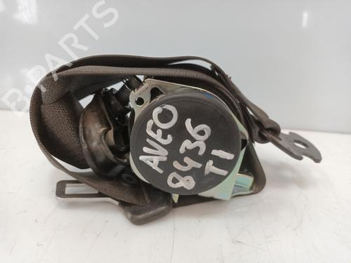 Used Rear left seatbelt CHEVROLET AVEO Hatchback (T300) 1.4 (101 hp) 19019947