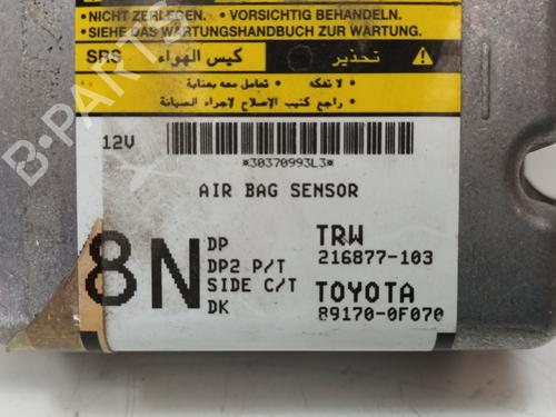 Kollisjonspute styreenhet TOYOTA COROLLA Verso (ZER_, ZZE12_, R1_) 2.2 D-4D (AUR10_, AUR10R) | BP16571109M53 
