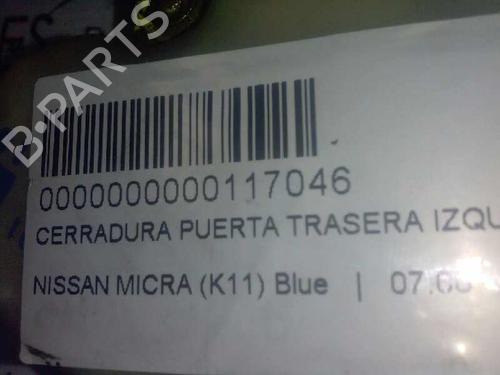 Rear left lock NISSAN MICRA II (K11) 1.4 i 16V | BP12694344C100 