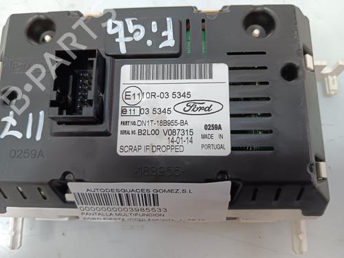 Display monitor FORD FIESTA VI (CB1, CCN) 1.5 TDCi | BP28021130C48 