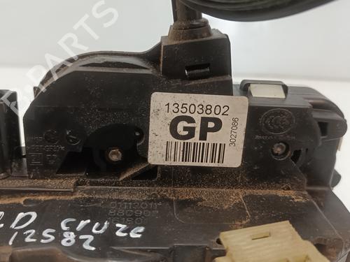 Front right lock CHEVROLET CRUZE (J300) 2.0 CDI | BP27477332C97 