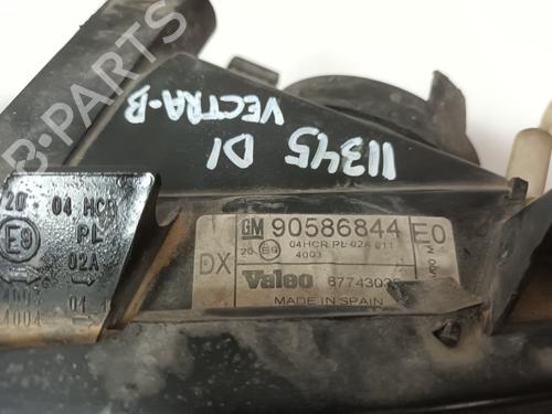 Left headlight OPEL VECTRA B (J96) 2.0 DTI 16V (F19) | BP16991622C28 