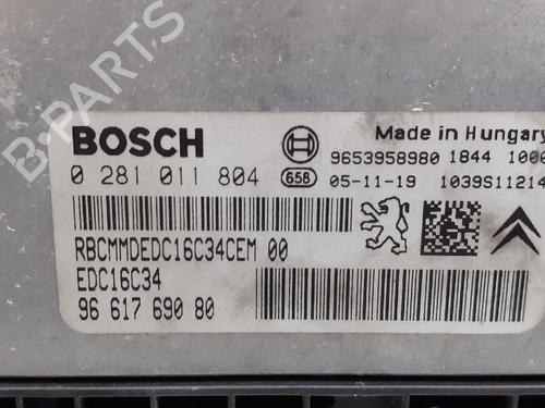 Engine control unit (ECU) CITROËN C3 I (FC_, FN_) 1.6 16V HDi | BP12756177M57 