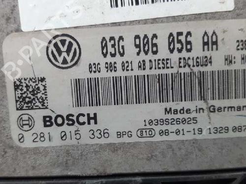 Engine control unit (ECU) SEAT LEON (1P1) 1.9 TDI | BP12806273M57 
