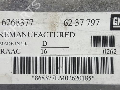 Engine control unit (ECU) OPEL ASTRA G Hatchback (T98) 1.6 (F08, F48) | BP12721750M57 