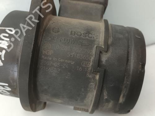 Mass air flow sensor FIAT PUNTO EVO (199_) 1.3 D Multijet (199AXC1A, 199BXC1A, 199AXT1A, 199BXT1A) | BP30588802M95