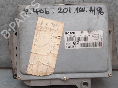 Engine control unit (ECU) PEUGEOT 406 (8B) 2.0 16V | BP12690276M57 