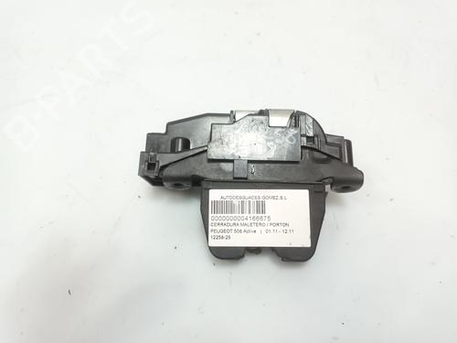 Bagklap lås PEUGEOT 508 I (8D_) 2.0 HDi (163 hp) 25848207