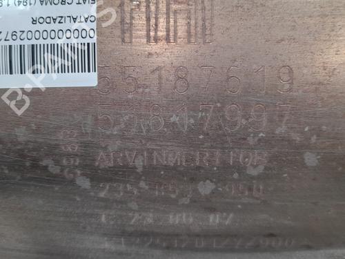 Catalyst FIAT CROMA (194_) 1.9 D Multijet (194AXB1B) | BP12784412M10 