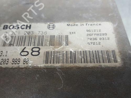 Engine control unit (ECU) PEUGEOT 106 II (1A_, 1C_) 1.1 i | BP12803634M57 