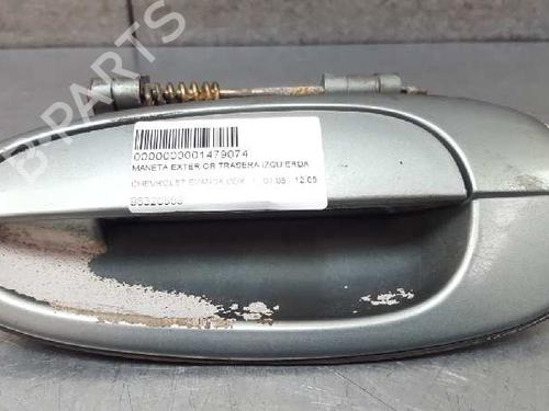 Used Rear left exterior door handle DAEWOO EVANDA (KLAL) 2.0 (131 hp) 12708943