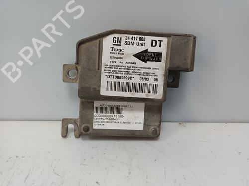 Kollisjonspute styreenhet OPEL COMBO Box Body/MPV 1.7 DTI 16V (75 hp) 22566598