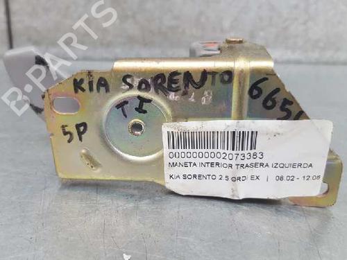 Rear left interior door handle KIA SORENTO I (JC) 2.5 CRDi 4WD | BP12739128I15 
