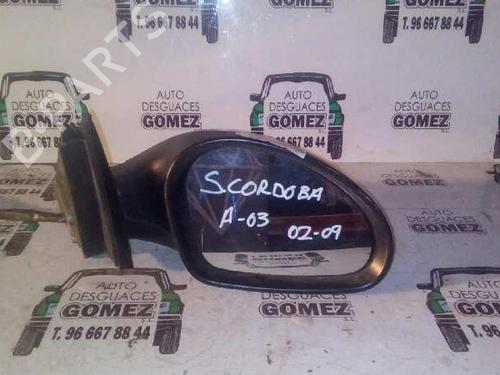 Used Right mirror SEAT CORDOBA (6L2) 1.4 16V (75 hp) 12791294