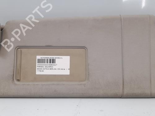 Used Left sun visor SKODA OCTAVIA II (1Z3) 1.9 TDI (105 hp) 19140219