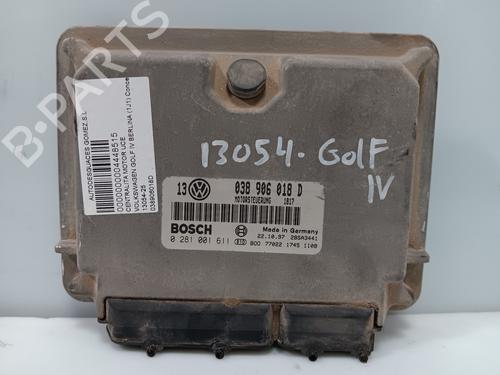 Used Engine control unit (ECU) VW GOLF IV (1J1) [1997-2008]  30627086