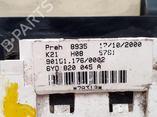 Climate control SKODA FABIA I (6Y2)  | BP12686687I5 