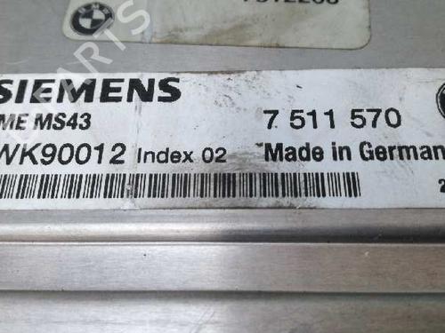 Engine control unit (ECU) BMW 3 Coupe (E46) 325 Ci | BP12816021M57 