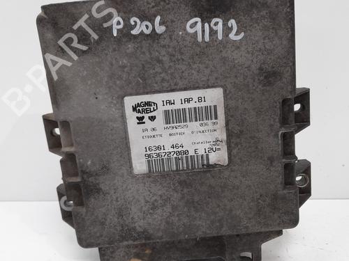 Used Engine control unit (ECU) PEUGEOT 206 Hatchback (2A/C) 1.4 LPG (75 hp) 12779293