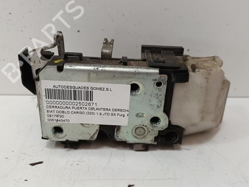 Used Front right lock FIAT DOBLO Box Body/MPV (223_) 1.9 JTD (105 hp) 16991413