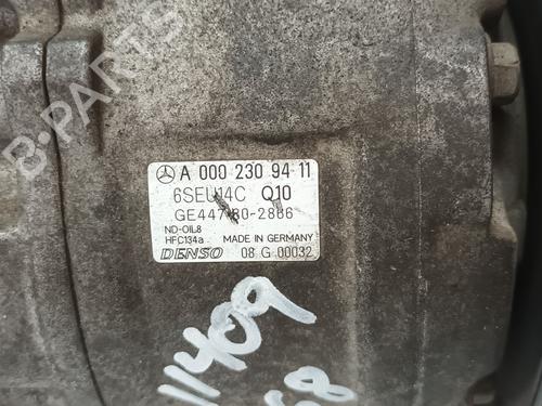 AC compressor MERCEDES-BENZ A-CLASS (W168) A 170 CDI (168.009, 168.109) | BP17093695M34 